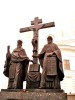 The Monument to Cyril and Methodius in Moscow 