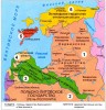 Politiskā karte pēc Livonijas kara beigām 