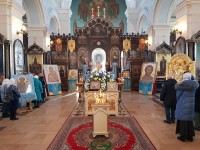 Daugavpils Sv. mocekļu Borisa un Gļeba katedrāles interjers