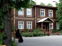 На территории Рижского Свято-Троице-Сергиева женского монастыря