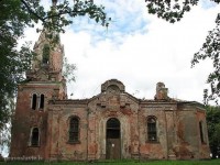 Ruins of the church of the Assumption of the Blessed Virgin Mary in Pociems